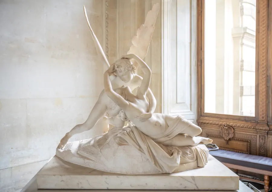 Psyche Revived by Cupid's Kiss — Louvre Museum