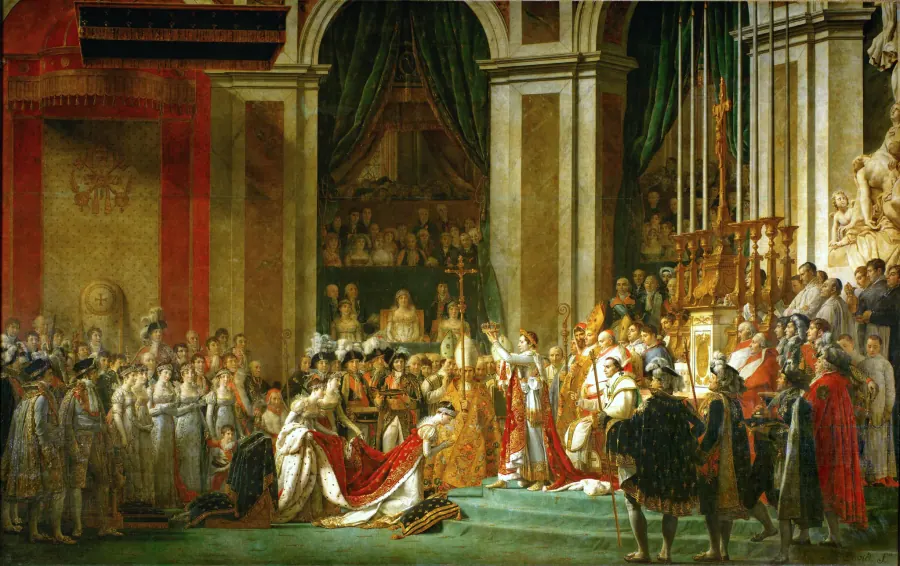 The Coronation of Napoleon — Louvre Museum