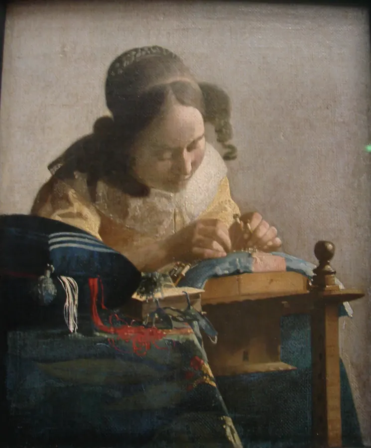 The Lacemaker — Louvre Museum